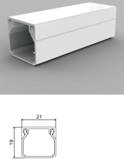 PVC кабелен канал Kopos Kolin 20х20 мм