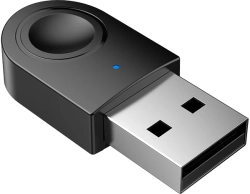 Мрежова карта/адаптер Orico блутут адаптер Bluetooth 5.0 USB adapter, black - BTA-608-BK