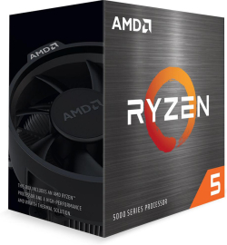 Процесор AMD CPU Desktop Ryzen 5 6C-12T 5500GT (3.6-4.4GHz Boost, 19MB, 65W, AM4) Box