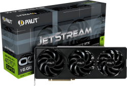 Видеокарта Palit GeForce RTX 4070Ti Super JetStream OC 16GB GDDR6X, 1x HDMI 2.1a, 3x DP