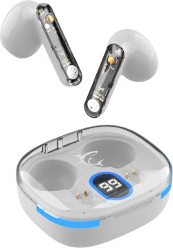 White Shark GEB-TWS37-W :: Слушалки с Микрофон, EARBUDS, HYPERBEAT-W, бял