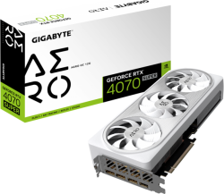 Видеокарта GIGABYTE GeForce RTX 4070 SUPER AERO OC 12GB GDDR6X