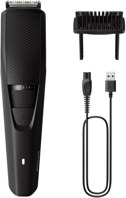 Philips Series 3000, 32 мм, Lithium-Ion, Lift & Trim, Ергономичен дизайн, Черен