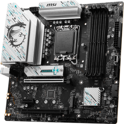 Дънна платка MSI Main Board Desktop B760M Gaming Plus WiFi, LGA1700, 4x DDR5, 2x HDMI, mATX