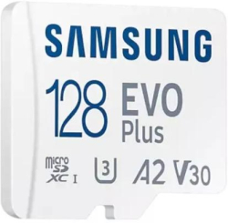 SD/флаш карта Карта памет Samsung EVO Plus, microSDXC, UHS-I, 128GB, Адаптер