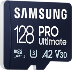 SD/флаш карта Карта памет Samsung PRO Ultimate, microSDXC, UHS-I, 128GB, Адаптер
