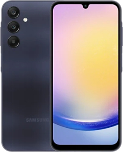 Смартфон Samsung SM-A256 GALAXY A25 5G, 256GB, 8GB, 13MP, 60MP, черен