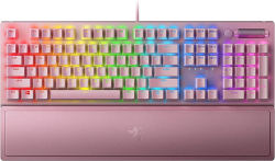 Клавиатура Razer BlackWidow V3, с кабел, механични суичове, розов цвят