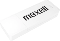 USB флаш памет Флаш памет MAXELL, 128GB, USB3.0, Бял