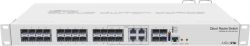 Комутатор/Суич MikroTik CRS328-4C-20S-4S+RM, 20x SFP, 4x SFP+, 4x Combo порта, 28 Gbps, ACLS
