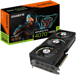 Видеокарта Gigabyte GeForce RTX 4070Ti Super Gaming OC, 16GB GDDR6X, 3x DP 1.4a, 1x HDMI