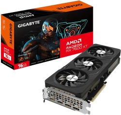 Видеокарта Gigabyte AMD Radeon RX 7600XT Gaming OC, 16GB GDDR6, 2x DP, 2x HDMI