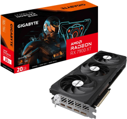 Видеокарта Gigabyte AMD Radeon RX 7900XT Gaming OC, 20GB GDDR6, 2x HDMI, 2x DP