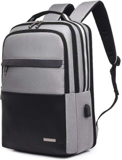 Чанта/раница за лаптоп Раница Urban Explorer TechVista 15.6″, Сив-черен цвят