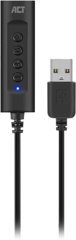 Аудио карта Звукова карта Ewent AC9360, 2.0, USB, 3.5 mm, Черна