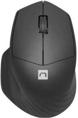 Мишка Natec Mouse Siskin Wireless 1600DPI 2.4GHz + Bluetooth 5.0 Optical Черна