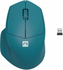 Мишка Natec Mouse Siskin Wireless 1600DPI 2.4GHz + Bluetooth 5.0 Optical Blue