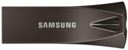 USB флаш памет USB памет Samsung BAR Plus, 64GB, USB-A, Titanium Gray