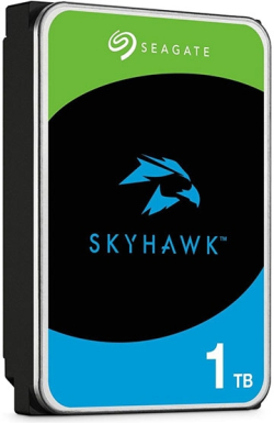 Хард диск / SSD Seаgate SkyHawk, 1TB, За видеонаблюдение, 3,5", 180 MB, SATA 3 6Gb/s