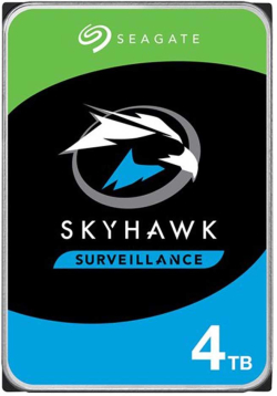 Хард диск / SSD Seagate Skyhawk Surveillance, 4 TB, 3.5", SATA 3 6Gb/s, 5400 rpm, 256 MB cache