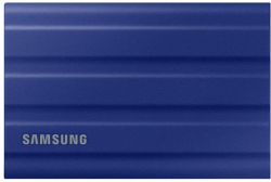 Хард диск / SSD Samsung T7 Shield, 1TB USB-C, Син