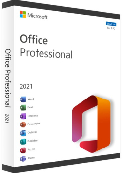 Софтуер Microsoft Office Pro Plus 2021, онлайн активация, електронен лиценз