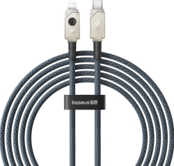 Кабел/адаптер Кабел Baseus Unbreakable USB C към  Lightning 20W 480Mbps 2м P10355803221-01 - бял