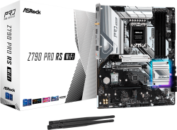Дънна платка Asrock Z790 Pro RS WiFi, LGA1700 4x DDR5, 1x HDMI, 1x DP, 3x M.2, 8x SATA3, ATX