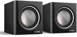 Колонки Hama Sonic Mobil 185, 1 x 3.5 mm жак, 120 - 20000 Hz, черен цвят