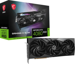 Видеокарта MSI GeForce RTX 4080 Super Gaming X Slim 16GB GDDR6X, 2x DisplayPort, 2x HDMI