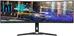 Монитор Lenovo Legion R45w-30, 44.5" 5120 x 1440, VA, 1ms, 165Hz, 2x HDMI 2.1, 1x DP 1.4