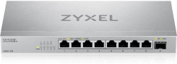 Комутатор/Суич ZyXEL XMG-108, 8x 2,5G, 1x SFP+ 10G, 60 Gbps, QoS, Plug and Play, Метален