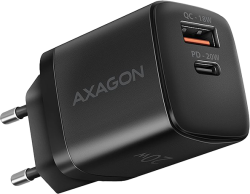 Принадлежност за смартфон Axagon ACU-PQ20 wall charger QC3.0-AFC-FCP + PD type-C, 20W, black