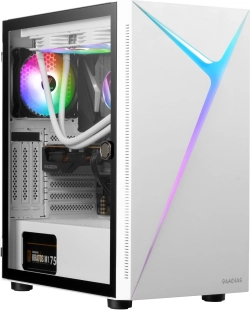 Кутия Gamdias кутия Case ATX - ARGUS E4 Elite White - RGB, Tempered Glass