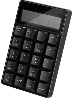 Клавиатура NumPad 20 keys, Wireless, BT, w-Calc., LogiLink ID0200