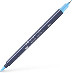 Канцеларски продукт Faber-Castell Маркер Goldfaber Sketch, № 164, водносин
