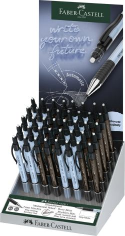 Канцеларски продукт Faber-Castell Автоматичен молив Grip Matic 1375-77, 40 броя в дисплей