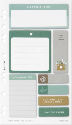 Канцеларски продукт Filofax Самозалепващи се листчета Eco