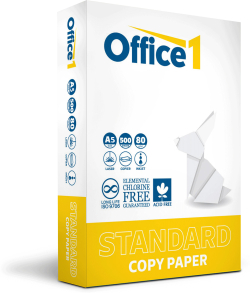 Хартия за принтер Office 1 Копирна хартия Standard, A5, 80 g-m2, 500 листа