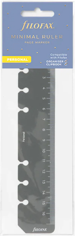 Filofax Линия-разделител Minimal Personal, сива
