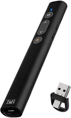 Продукт TNB Показалка Presenter, безжична, USB Type-A & USB Type-C