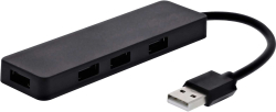 USB Хъб TNB USB хъб First, 4 порта, USB 2.0, черен
