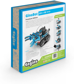 Продукт Engino Робот Education Ginobot Premium, с презареждащи се батерии