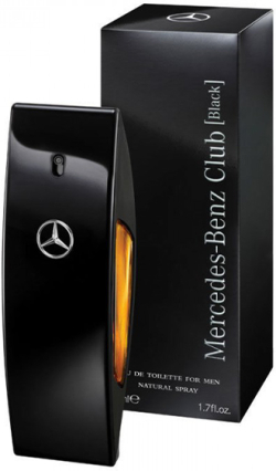 Продукт Mercedes-Benz Парфюм Club Black, FR M, Eau de toilette, мъжки, 50 ml