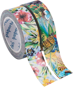 Канцеларски продукт Paperblanks Самозалепваща лента Ola-Tropical Garden, декоративна