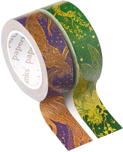Paperblanks Тиксо Olive Violet Fairy, декоративно, 2 броя