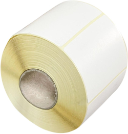 Етикети за термопринтер, 58 x 43 mm, диаметър на шпулата 40 mm, в ролка, 1000 броя