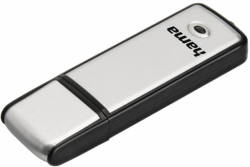 HAMA "Fancy" USB флаш памет, USB 2.0, 16 GB, 10MB-s, сребрист