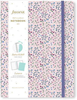 Канцеларски продукт Filofax Тефтер Meadow, A5, розов