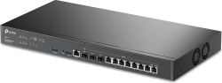 Комутатор/Суич TP-Link ER8411, 2x 10GE SFP+, 1x 1GE SFP, 8x 1GE RJ45, USB, 802.1q, LED индикация